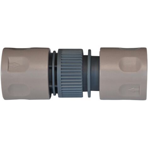 Raccord rapide double automatique Jardibric – connectez 2 tuyaux sans effort – arrosage facilité