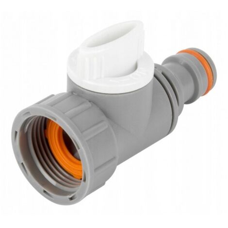 RACCORD RAPIDE AVEC VANNE 3/4'' BRADAS
