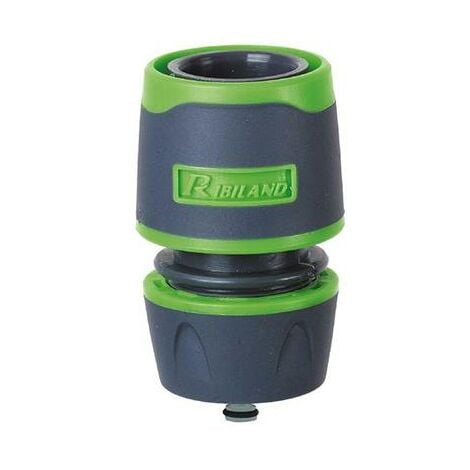 Raccord rapide bi-matière acquastop  tuyau 12-15mm