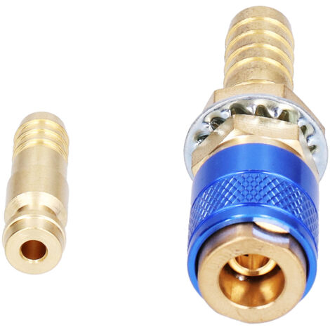 Raccord Rapide Bleu M10 pour Poste de Soudage TIG et Équipement de Soudure