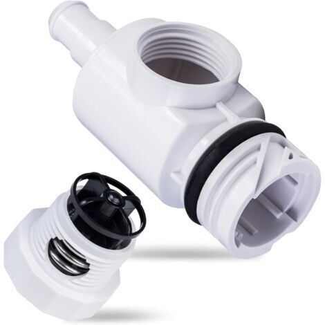 Raccord rapide D29 UWF et soupape de décharge de pression 9-100-9002 - Compatibles avec les nettoyeurs de piscine automatiques Polaris 180, 280 et 380.
