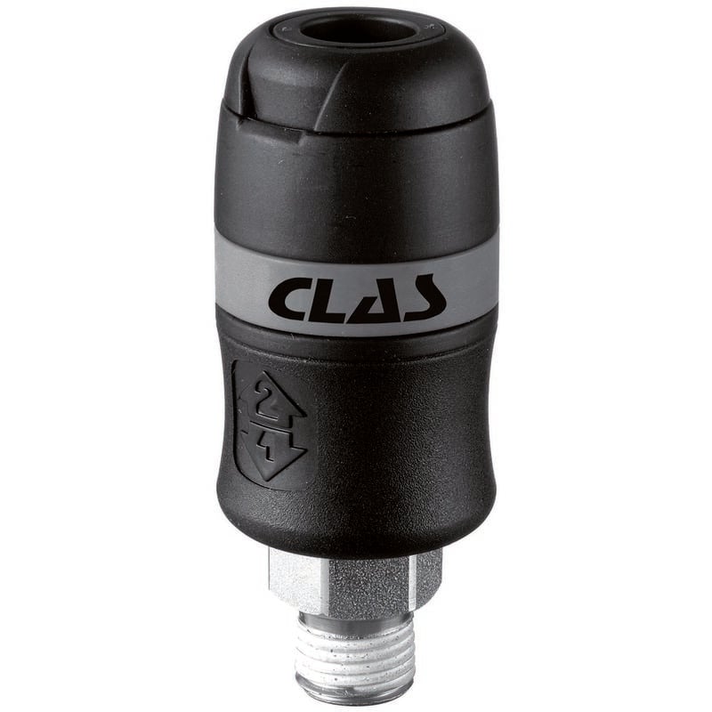 Raccord rapide de sécurité fileté mâle 1/4' bsp 50m3/h - op 0704 Clas Equipements