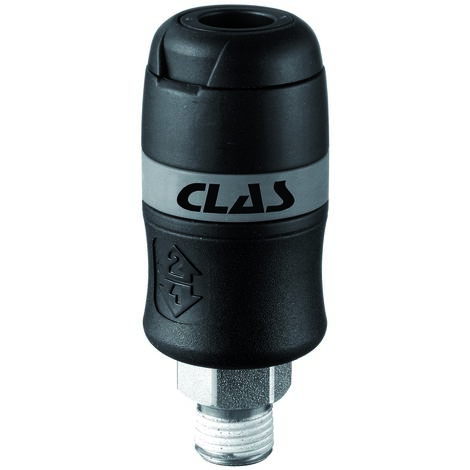 Raccord rapide de sécurité fileté mâle 1/2" BSP 50m3/h - OP 0713 - CLAS Equipements
