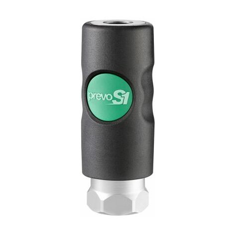 Raccord rapide de sécurité PREVOST, Filetage vers Femelle G 3/8 Femelle 3/8pouces Euro 10,4 en Corps Composite ( Prix pour 1 )