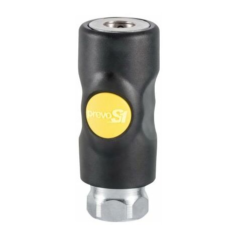 Raccord rapide de sécurité PREVOST, Filetage vers Mâle G 1/4 Mâle 1/4pouces ARO 210 en Corps Composite ( Prix pour 1 )