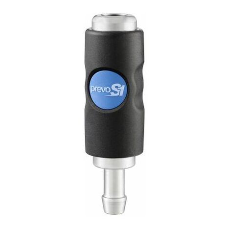 Raccord rapide de sécurité PREVOST, Tuyau cannelé 12mm ISO B11 en Corps Composite ( Prix pour 1 )