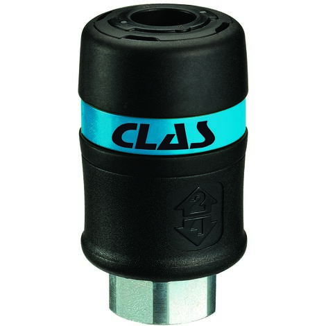 Raccord rapide de sécurité taraudé femelle 1/4" BSP 88m3/h - OP 0717 - CLAS Equipements