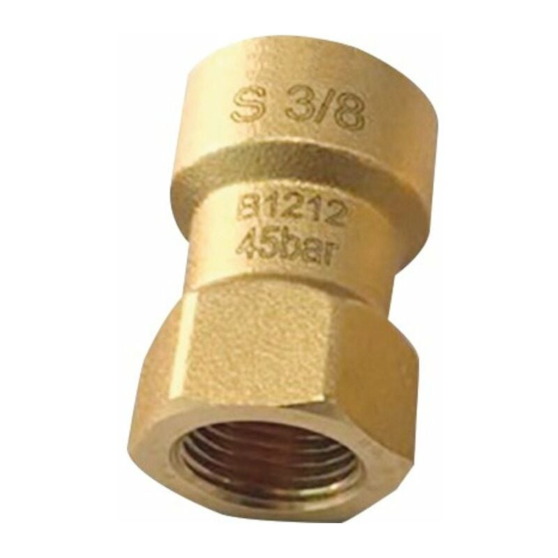 Plombservice - Raccord rapide frigorifique droit - Femelle femelle 5/8'