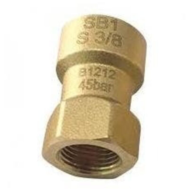 Plombservice - Raccord rapide frigorifique droit - Femelle femelle 1/2'