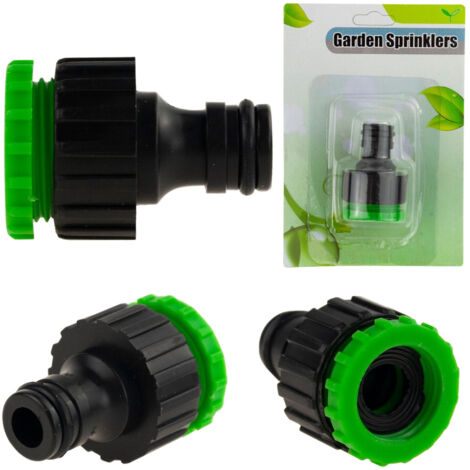 Raccord rapide EDA5034 pour robinet, adaptateur de robinet 3/4 avec réduction 1/2 pour tuyau