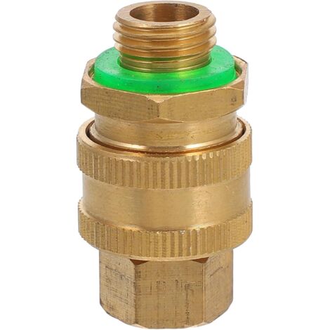Raccord Rapide en Laiton Robuste pour Tuyau de Pulvérisation, Adaptateur Femelle M14 X 1,5, Connexion Simple pour Nettoyeur Haute Pression et Usage Jardinier