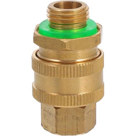 Raccord Rapide en Laiton Robuste pour Tuyau de Pulvérisation, Adaptateur Femelle M14 X 1,5, Connexion Simple pour Nettoyeur Haute Pression et Usage Jardinier