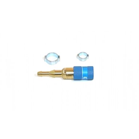 Raccord rapide femelle Oxygène Ø6 à 10mm