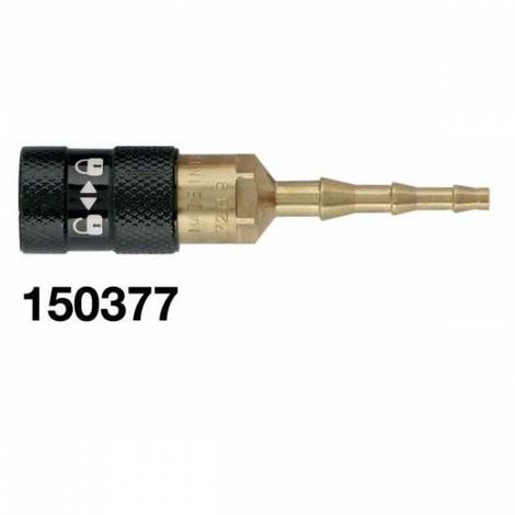 Raccord rapide femelle pour gaz neutre – Compatible argon – Diamètre intérieur 4 à 6 mm – Installation facile avec colliers – Le Lorrain