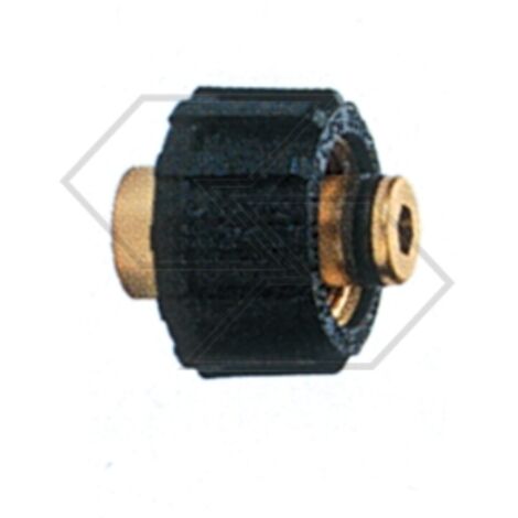 Raccord rapide fixe pour nettoyeur haute pression M22x1.5 - F deux pièces longues