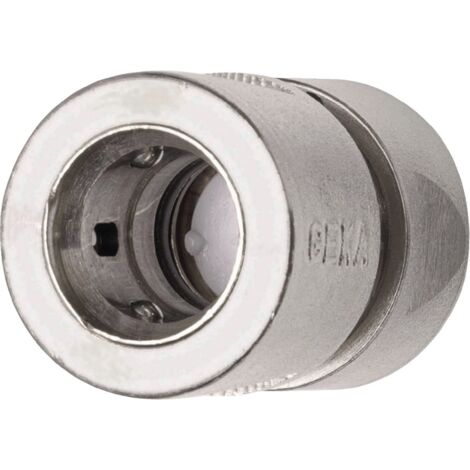 Raccord rapide Geka 1/2, avec arret eau