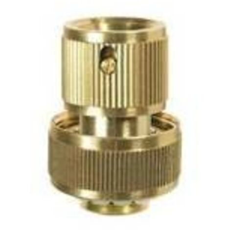 Raccord rapide - MARQUE - 15mm (1/2") - Laiton - Arrosage de jardin - Raccord en laiton