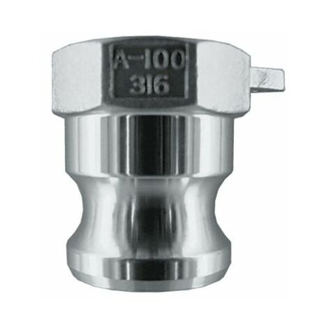 Raccord rapide pneumatique, Filetage vers Femelle, Mâle BSPP 1 pouce G1pouce ISO 228 Classe A en Résine de polypropylène ( Prix pour Sachet de 5 )