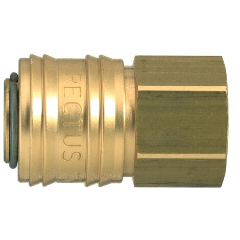 Raccord rapide pneumatique Legris, Filetage femelle vers Femelle 1/2 in Female 25mm 1/2pouces Adaptateur chargeur en ( Prix pour 1 )