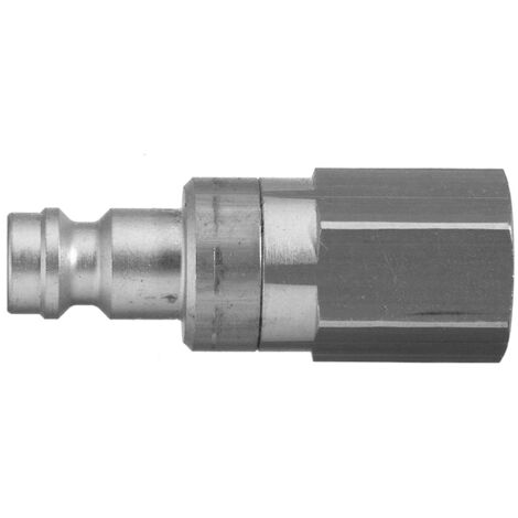 Raccord rapide pneumatique Legris, Filetage femelle vers Femelle 1/4 in Female 1/4pouces Européen, Profil rectus en ( Prix pour 1 )