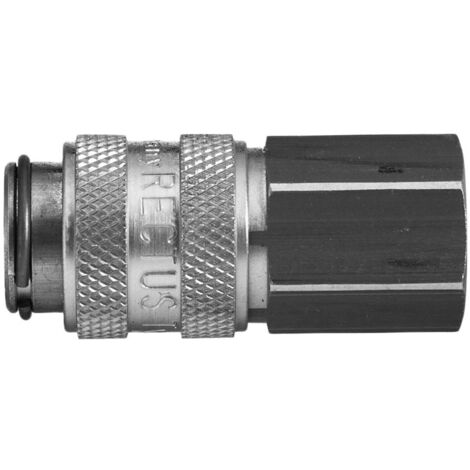 Raccord rapide pneumatique Legris, Filetage femelle vers Femelle 1/4 in Female 16mm 1/4pouces Européen, Profil rectus ( Prix pour 1 )