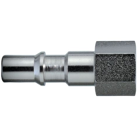 Raccord rapide pneumatique Legris, Filetage femelle vers Femelle 3/8 in Female 3/8pouces ISO 6150 C, ISO C en Aluminium ( Prix pour 1 )