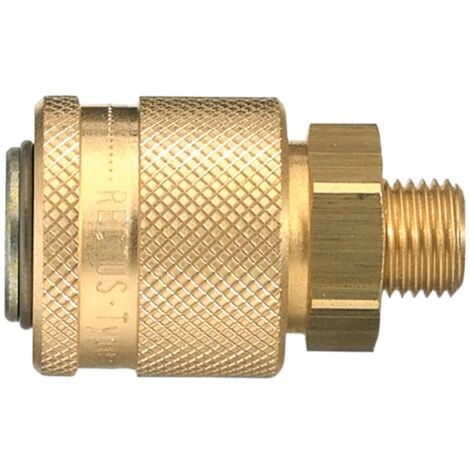 Raccord rapide pneumatique Legris, Filetage femelle vers Femelle BSPP 1/4 in Female 30mm 1/4pouces Échange industriel, ( Prix pour 1 )