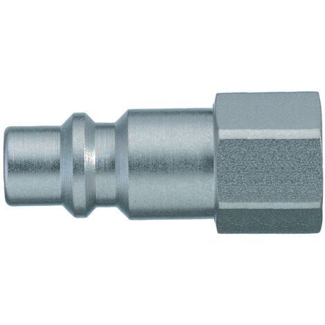 Raccord rapide pneumatique Legris, Filetage femelle vers Femelle BSPP 1/8 in Female 1/4pouces Échange industriel, ( Prix pour 1 )