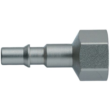 Raccord rapide pneumatique Legris, Filetage femelle vers Femelle BSPP 1/8 in Female 1/4pouces ISO 6150 C, ISO C en ( Prix pour 1 )