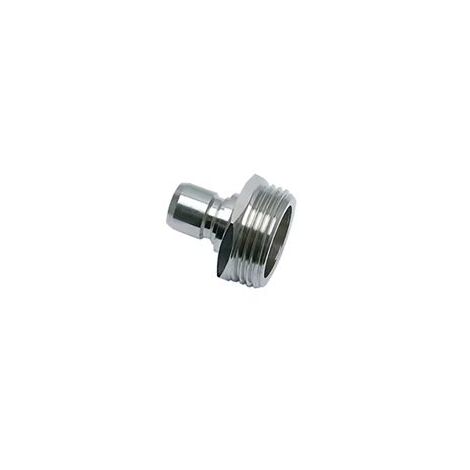Raccord rapide pneumatique Legris, Filetage G 1/2 1/2pouces en Laiton nickelé ( Prix pour Boîte de 10 )