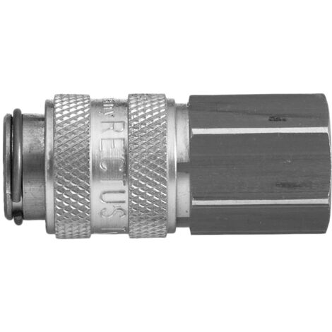 Raccord rapide pneumatique Legris, Filetage Mâle vers Mâle 1/4 in Female 16mm 1/4pouces Européen, Profil rectus en ( Prix pour 1 )