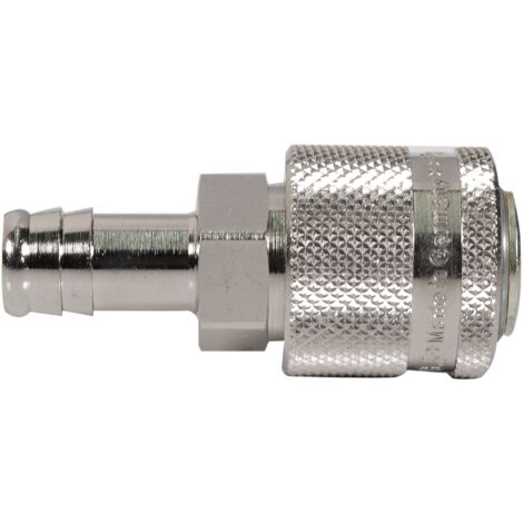 Raccord rapide pneumatique Legris, Filetage Mâle vers Mâle 1/8pouces ISO 6150 B, MIL en Aluminium anodisé ( Prix pour 1 )