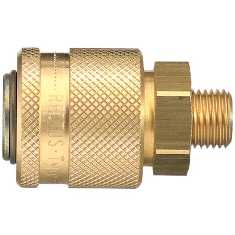 Legris - Raccord rapide pneumatique Filetage Mâle vers Mâle bspp 1/4 in Male 30mm 1/4pouces Échange industriel, ( Prix pour 1 )