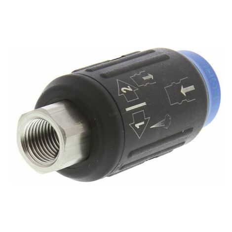 Raccord rapide pneumatique Legris, Filetage vers Femelle G 1/4 Femelle 1/4pouces en Polymère renforcé ( Prix pour 1 )