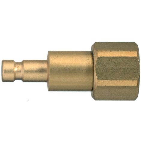 Raccord rapide pneumatique Legris, Tuyau cannelé vers Femelle, Mâle 1/8 in Female 1/8pouces Profil rectus, Walther en ( Prix pour 1 )