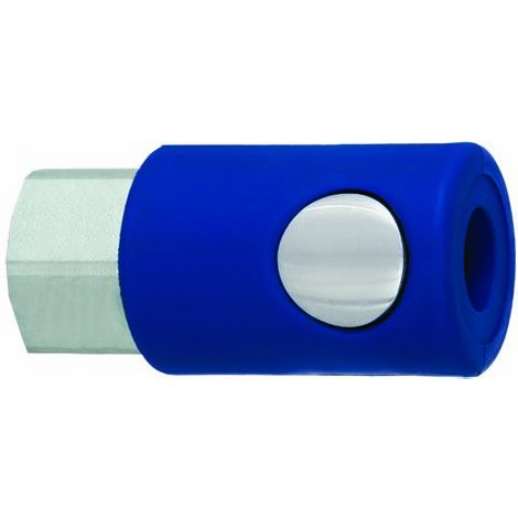 Raccord rapide pneumatique RS PRO, Filetage vers Femelle 1/4 in Female Britannique en Acier zingué ( Prix pour 1 )