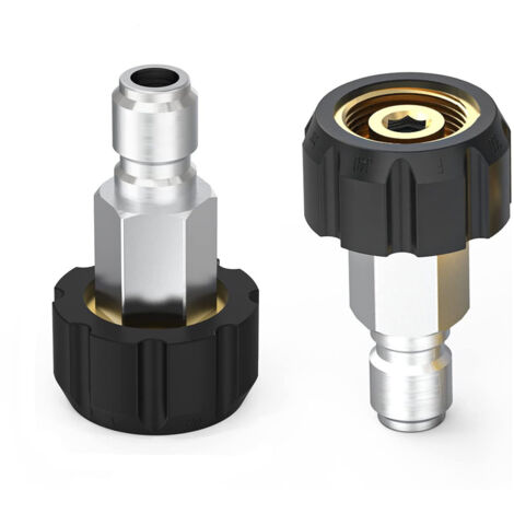 Raccord rapide pour nettoyeur haute pression 5000 PSI, buse à raccord rapide