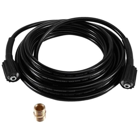Raccord rapide pour tuyau de nettoyeur haute pression et rallonge de 8 m
