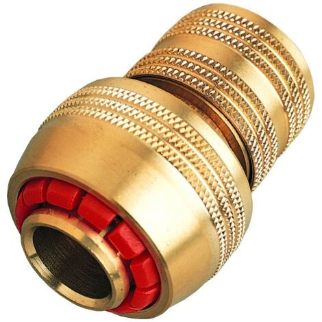 Raccord rapide stop laiton automatique 15mm