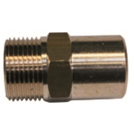 RACCORD RAPIDE VIS A MOLETTE FG 1/4 COUPL A VISSER LONG PAC RENSON