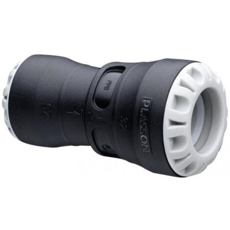 Raccord réduit - PLASSON - Polypropylène - 32x25mm - À emboîter - FF