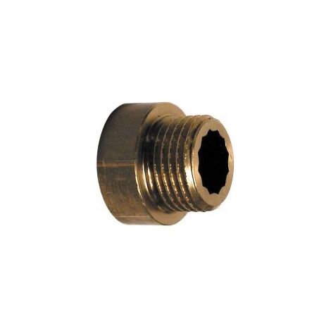 Raccord robinet 1/2"x15 mm, laiton