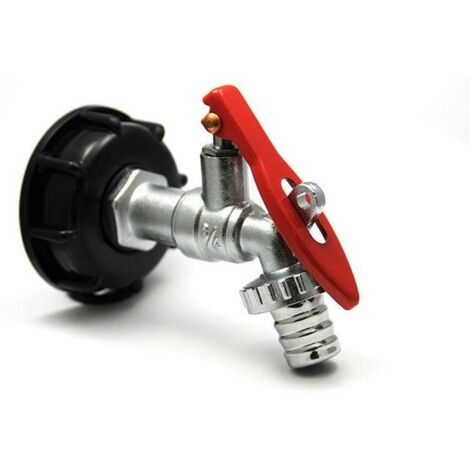 Raccord robinet en laiton chromé cadenassable sortie 19mm 90 degrés