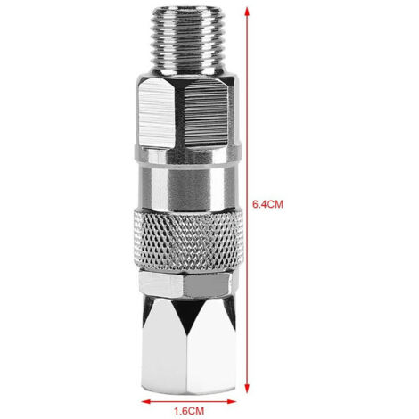 Raccord rotatif mâle 1/4" - 1/4" pour pistolet à peinture sans air GracoTitan