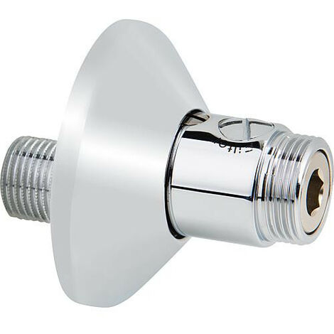 Raccord-S + filtre DN15(1/2")malexDN20(3/4")male emballage : 2 pieces, chrome