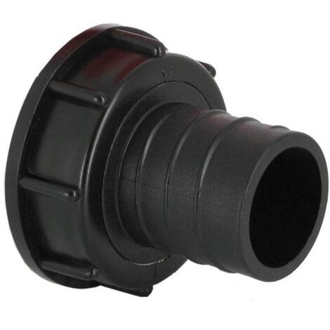 Raccord S60X6 cuve eau - Embout droit Diamètre 40 mm