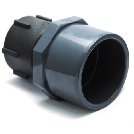 Raccord S60x6 femelle - PVC femelle 75/90