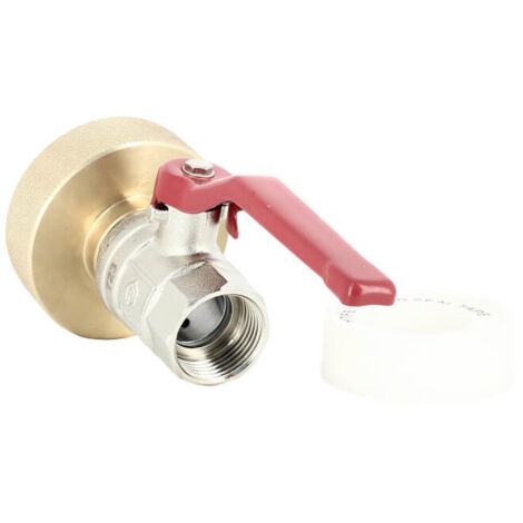 Raccord S60X6 laiton - Vanne laiton - Femelle 3/4'' Pas gaz (20x27 mm)
