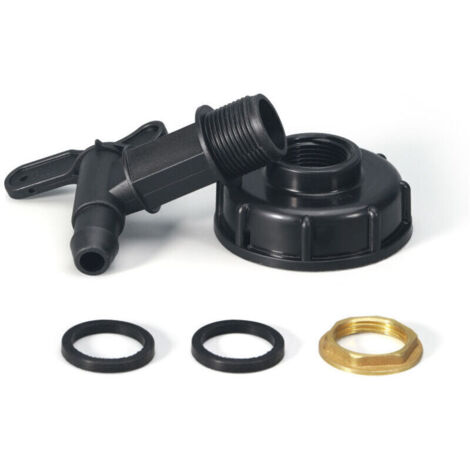 Raccord S60X6 - Robinet PEHD pour cuve eau 1000 L