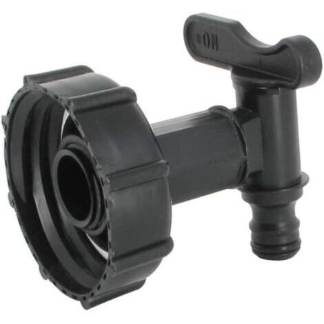 Raccord S60X6 - Robinet PEHD pour cuve eau 1000 L raccord et autre accessoire pour cuve de récupération d\'eau
